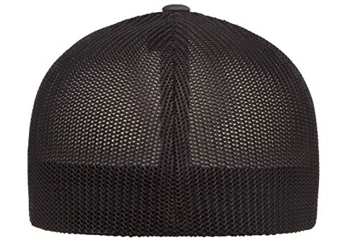 Image of Flexfit Unisex Mesh Fitted 2-Tone Trucker Hat, One Size