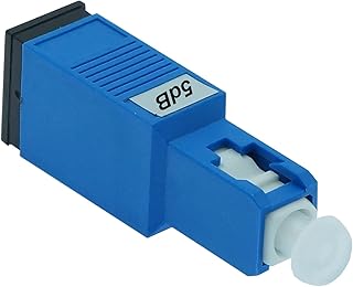 SC/UPC SM Attenuator F-M 5dB Plastic Blue