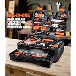 328-Piece Home Tool Kit with Detachable Drawer Storage Case - Image 6