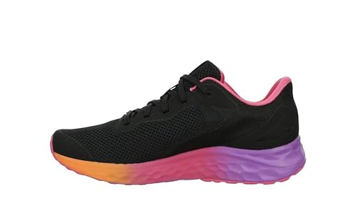 New Balance Kid's Fresh Foam Arishi V4 Hook & Loop Running Shoe, Black, 4 W Infant