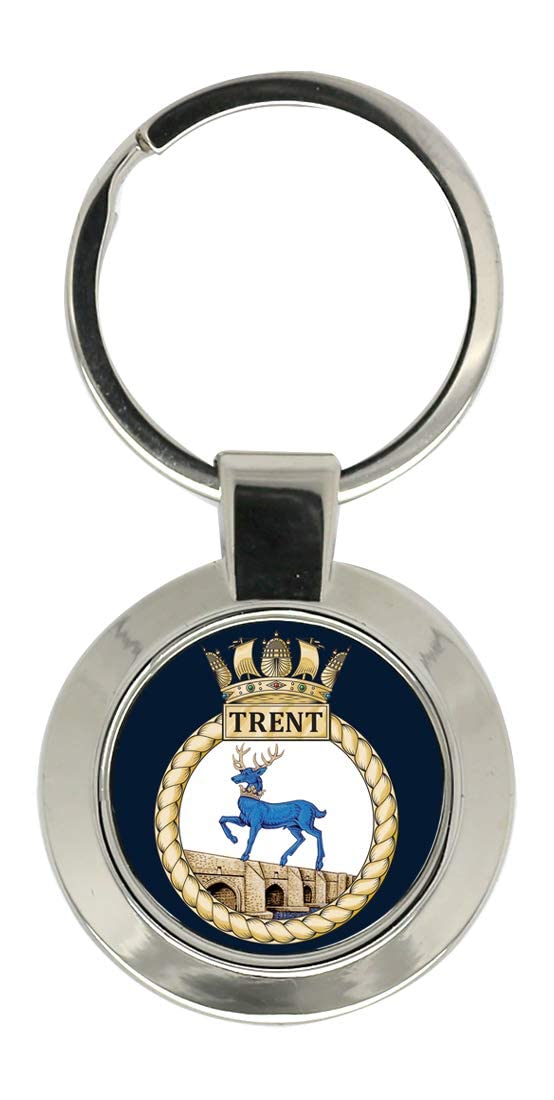 Giftshop UK HMS Trent, Royal Navy Key Ring