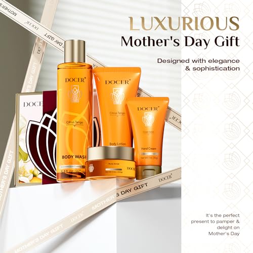 Spa Gifts for Women, Mother Day Gifts for Mom 4 Pcs Passion Tango Spa Gift with Body Wash Women Body Lotion Body Scrub Hand Cream Holiday Birthday Day Gifts for Her 2024 - Image 3