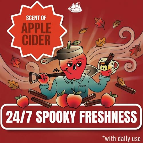 Image of Old Spice Body Wash for Men, Fallidudes Edition, 24 /7 Frightful Freshness, Long Lasting Cleanse & Refresh, Apple Crumbro with Apple Cider Scent, 16 oz