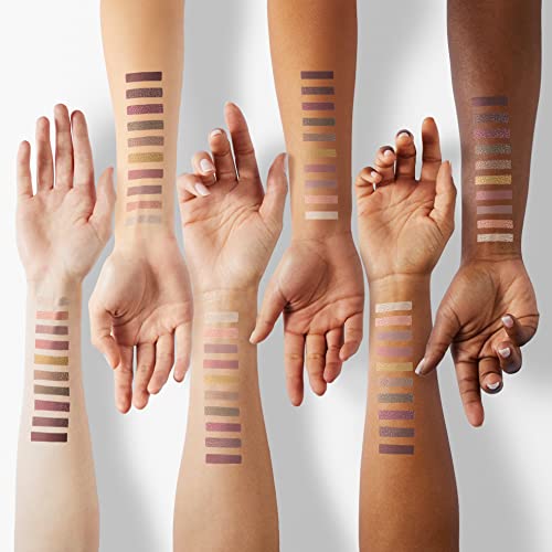 Luxaza 10Pcs Eyeshadow Stick,Shimmer And Matte Brown Metallic Cream Eyeshadow Pencil Crayon With Smudge-Proof & Waterproof,Eye Brightener Stick #TOP3