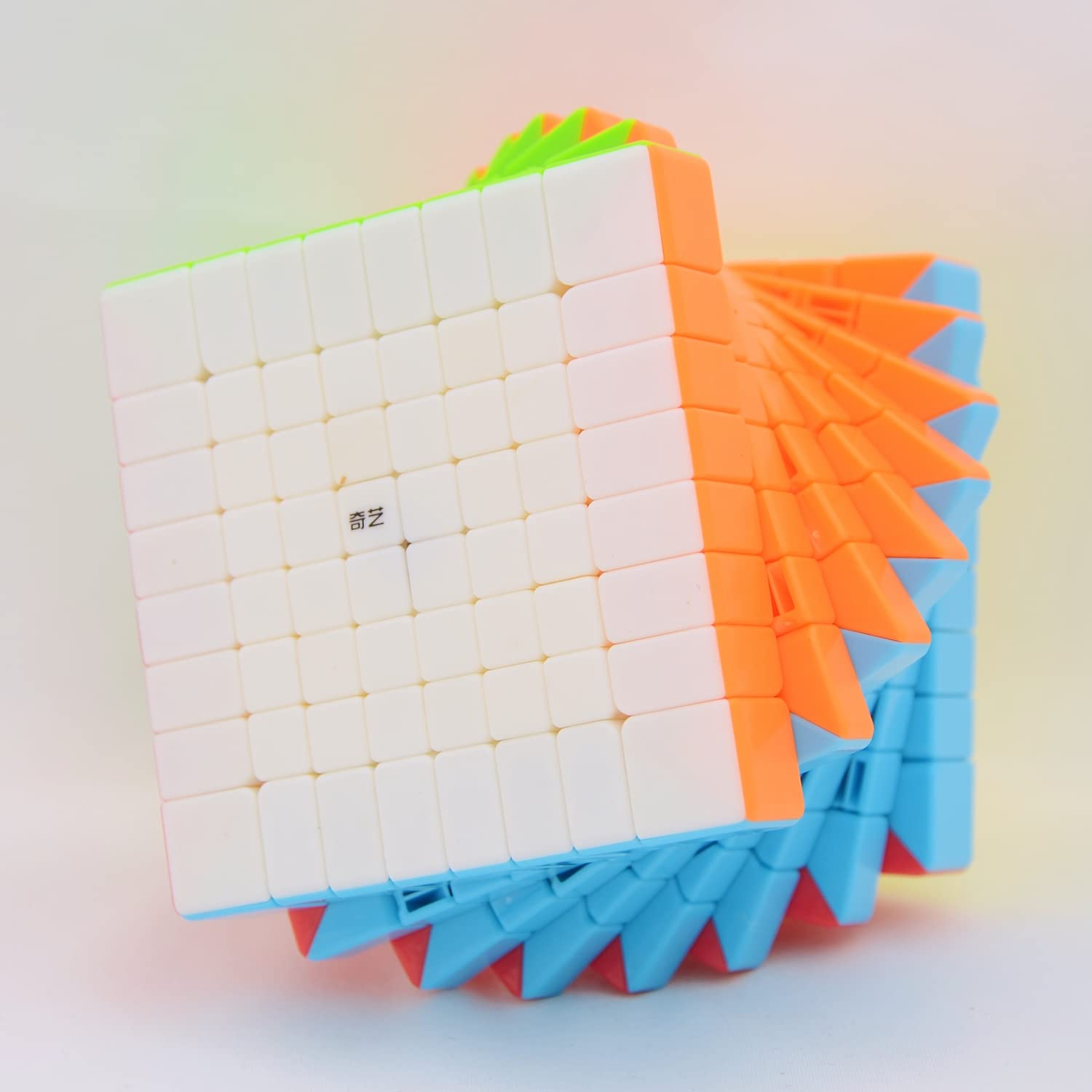 Bukefuno QY 8 x 8 Cubo de Rubik sin pegatinas Speed Magic Cube Puzzle 2021 QY 8 x 8 x 8 70 mm Puzzle Cubo QY 8 x 8 Speed Cube
