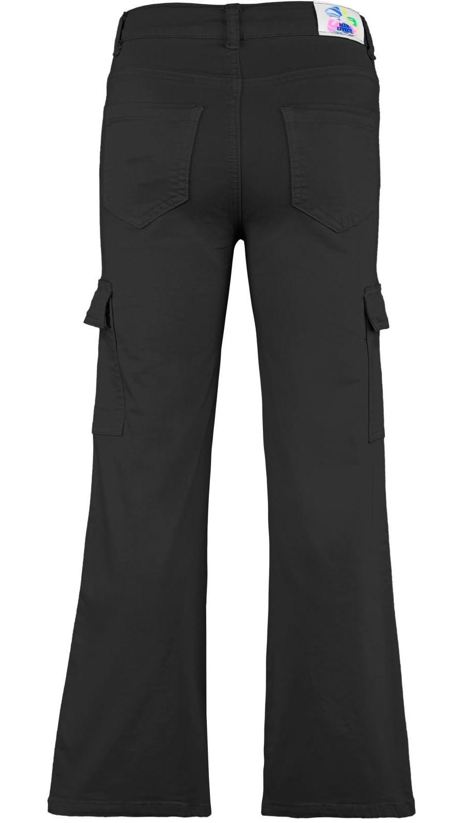 Blue Effect Mädchen Wide Leg Cargo Pant Slim fit, Größe:146, Farbe:schwarz