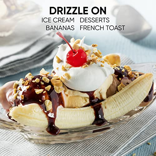 King's Cupboard Espresso Chocolate Sauce - Perfect Hot Fudge Sauce For Topping Ice Cream & Desserts, Chocolate Coffee Drizzle, Baking, Fondue, Ganache - Gluten-Free, Kosher, All Natural 10 Oz - Pack 2 #TOP3