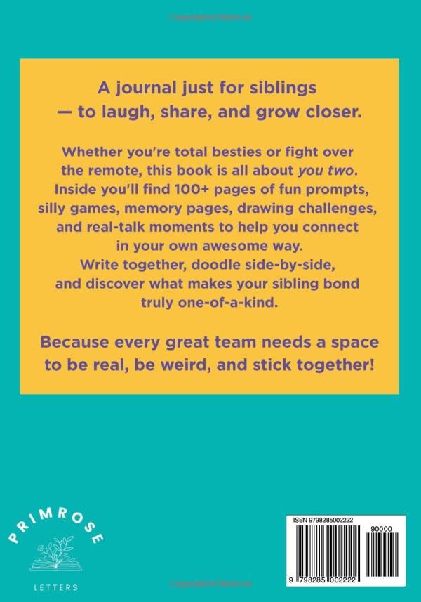 Us Against The World: A Fun Journal for Siblings to Laugh, Share, and Stick Together