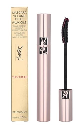 Yves Saint Laurent Mascara Clean Volumen & Longitud Efecto Rizador El Rizador A Prueba De Manchas 1 Negro Rebelde 0.2 fl oz