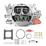 USTAR 1405 Carburetor Replacement for Performer Series 600 CFM 4 Barrel Square Bore with Manual Choke Compatible with Chevy Corvette Silverado, GMC 366, Dodge Poly Challenger Demon Carburetor