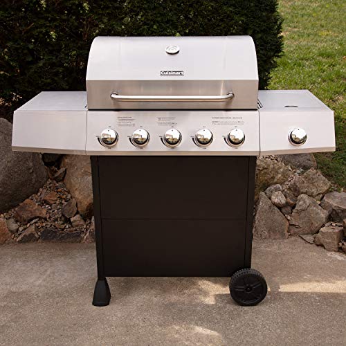 Cuisinart-CGG-8500-Side-Five-Burner-Gas-Grill