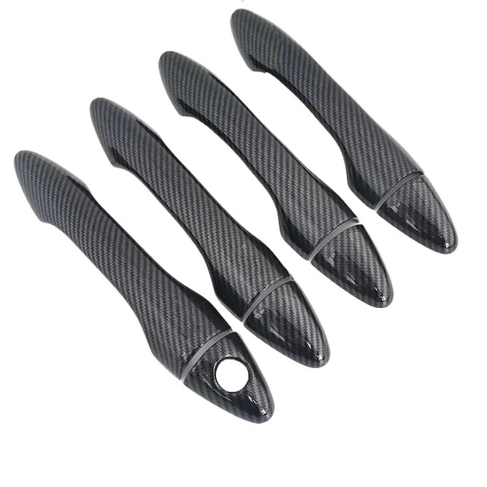 Mlhoghigd C-Handle 0 Button Door Handle For For Tucson For Ix35 2009-2014 Car Door Handle Cover Bowl Sticker Styling Auto Accessories