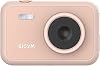 SJCAM FunCam Camera and Camera for Kids 1080p 12MP 2' HD Screen Frames and Funny Filters Snake and Tetris Games Auto Shutdown Timer Accelerated Shooting Pink