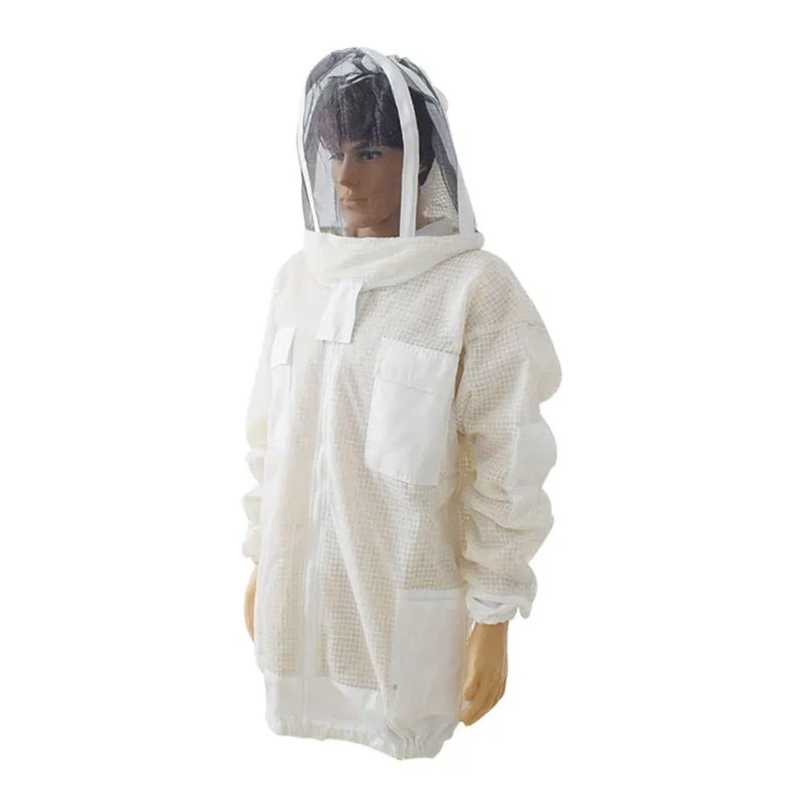 Traje de apicultor Profesional Traje de apicultura 3 capas con ventilación. Ropa ventilada(XXL)