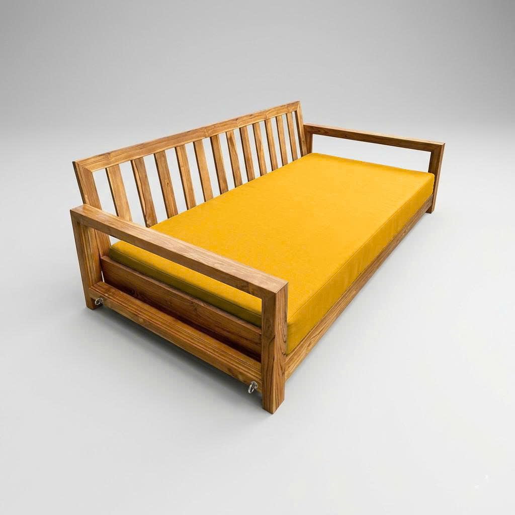 Prolinemax |Cover ONLY| Outdoor Knife Edge 8" Twin-XL Daybed Fitted Sheet Slipcover AD108