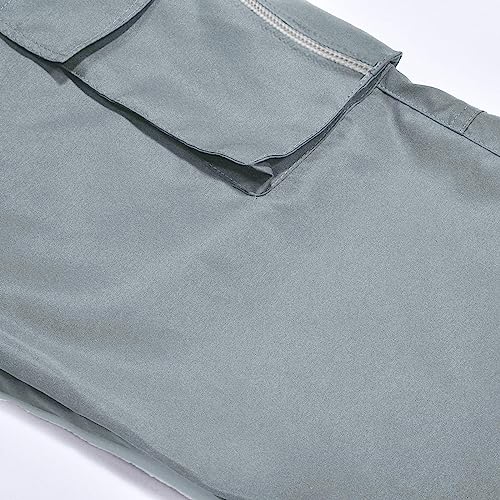 Pantalon futuriste hommes cargo décontracté solide de rue