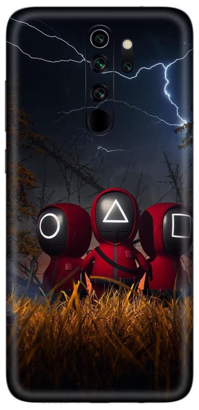 Image of Mobile Skin Sticker For Redmi Note 8 Pro Skin Not Back Cover, Camera & Back Protector Mobile Skin Wrap; Redmi Note 8 Pro-KE-360