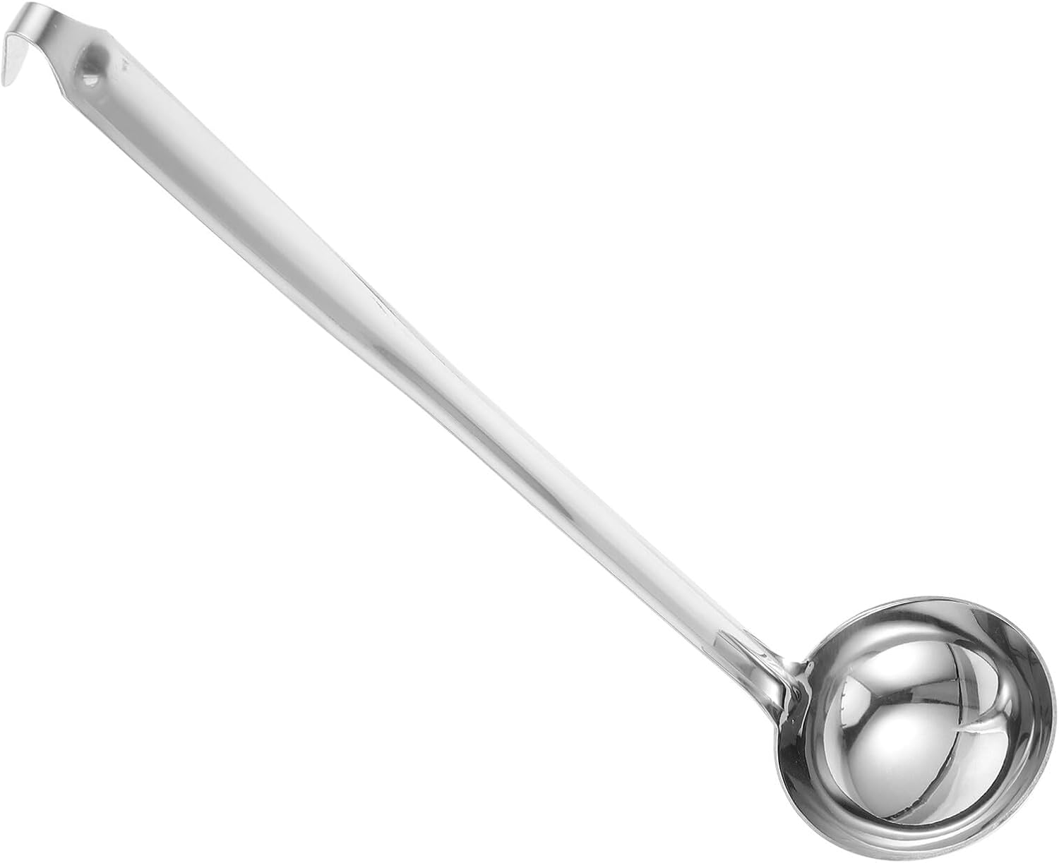 Soup Ladle Deep Cooking Spoon Stainless Steel Heavy Duty with Hook