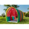 Pacific Play Tents 95100 Kids Tickle Me 9.5-Foot Giant Institutional Crawl Play Tunnel, 9.5 x 5.5' x 6'