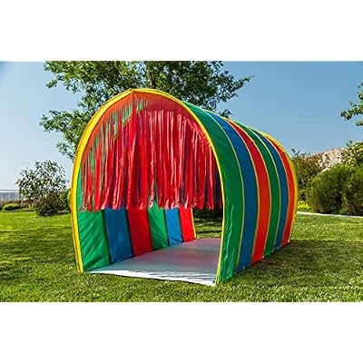 Pacific Play Tents 95100 Kids Tickle Me 9.5-Foot Giant Institutional Crawl Play Tunnel, 9.5 x 5.5' x 6'