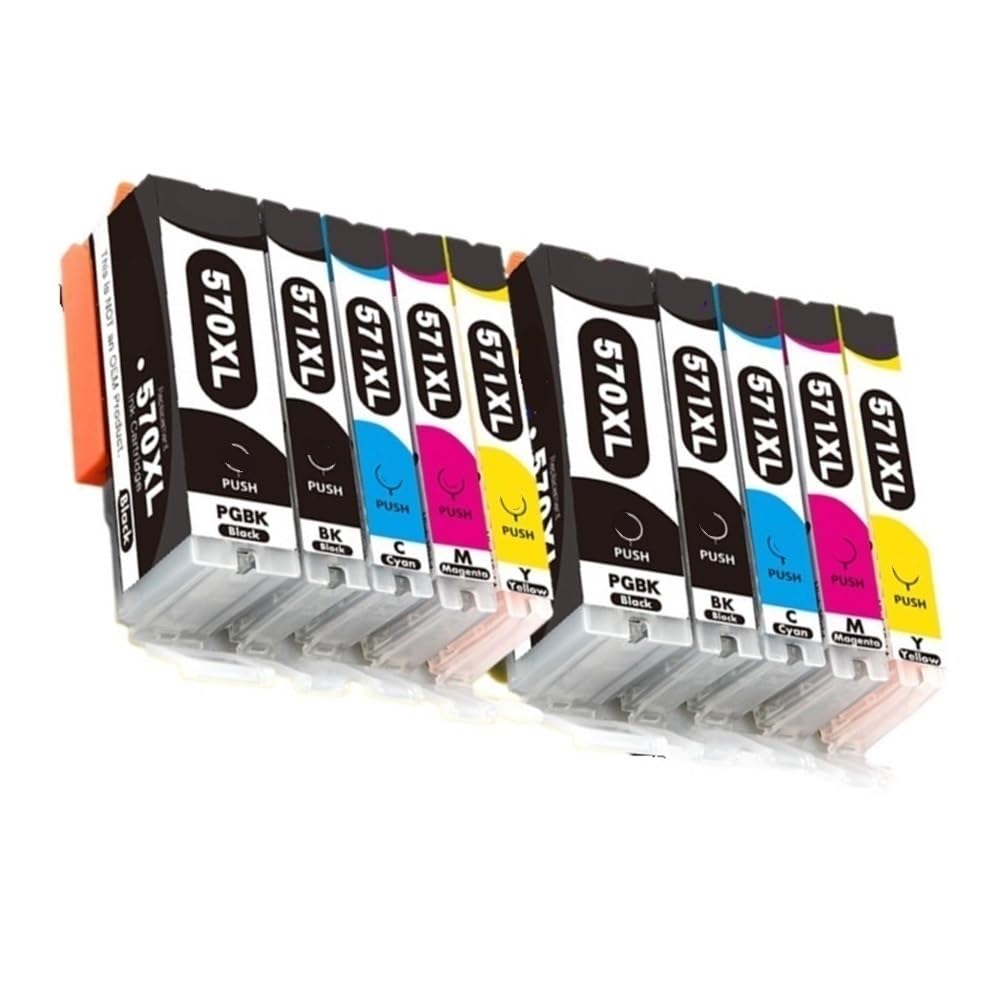 Pack PGI-570 CLI-571 haute précision pour des impressions nettes