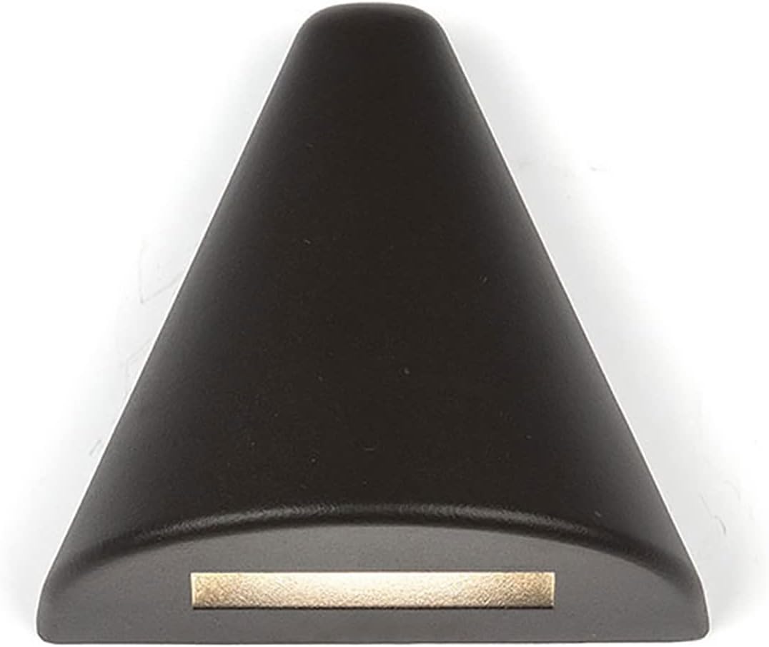 WAC Landscape Lighting, Cone LED 12V Deck and Patio Light 3000K Warm Built-in LED in Solid Brass Coated with Bronze