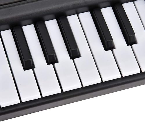 Miniatura 9 de Cryfokt Teclado para niños con micrófono, teclado de piano portátil de 61 teclas, piano digital, teclado para principiantes, piano electrónico con