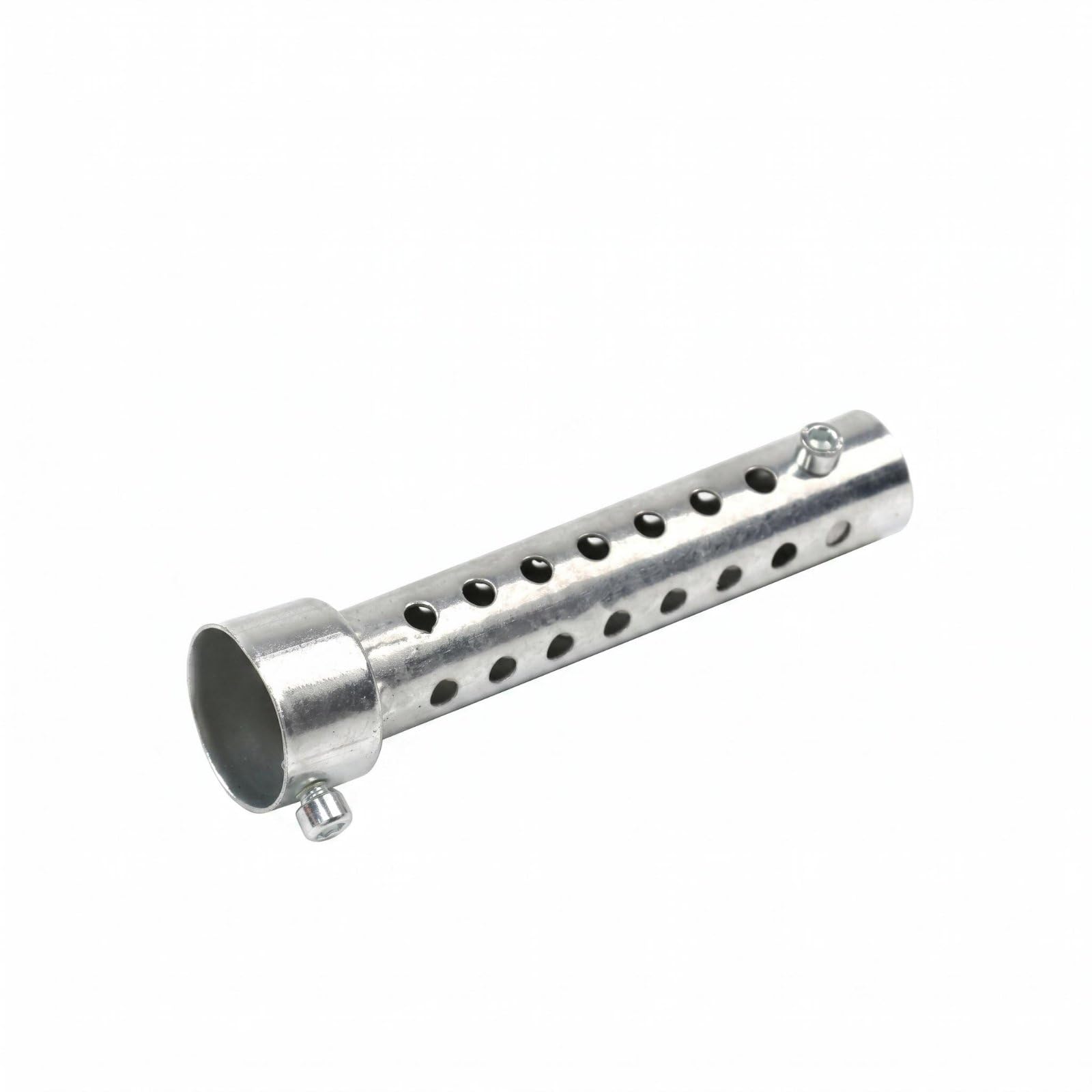 Motorcycle Muffler Insert Back Pressure Control Motorcycle DB Silencer Adjustable Exhaust Baffle Insert Core, 35CM Silencer - Silv-image-47