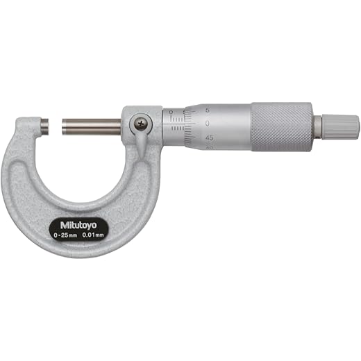 Mitutoyo Outside Micrometer 0-25mm