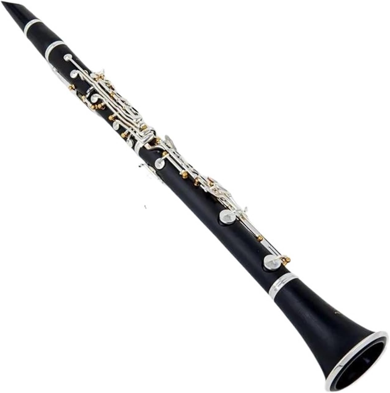 Professional Wooden Bakelite Wind Bb Clarinet Instrument With Box