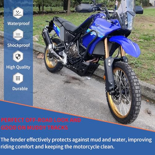 Garde-boue avant surélevé Tenere 700 World Raid XTZ700X bleu 2019-2025