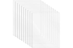 8 Pcs 1mm Thick Acrylic Sheets (8x10 Inch) for DIY Arts and Crafts