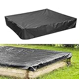 sandkasten plane nach maß Größe: Die Größe der Staubdichte Sandkasten Abdeckung beträgt 150 × 150 cm. Bitte bestätigen Sie die Größe Ihres Sandkastens vor dem Kauf, um den Kauf des falschen zu vermeiden. Mit diesem Sandkasten-Regenschutz müssen Sie sich nicht mehr um den Schutz des Sandkastens kümmern