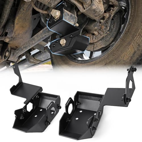 Image of Rear Shock Skid Plate,Back Lower Rock Armor Rear Shock Trailing Arm Skid Plates Guards fit for Ford Bronco 2Doors 4Doors 2020-2024,2PCS