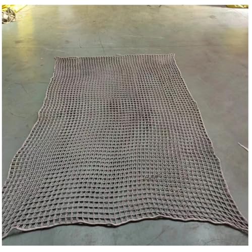 Playground Net Treehouse Net Climbing Cargo Net Tree House Double Layers Climbing Net for Kids Net Bridge(3X3m)