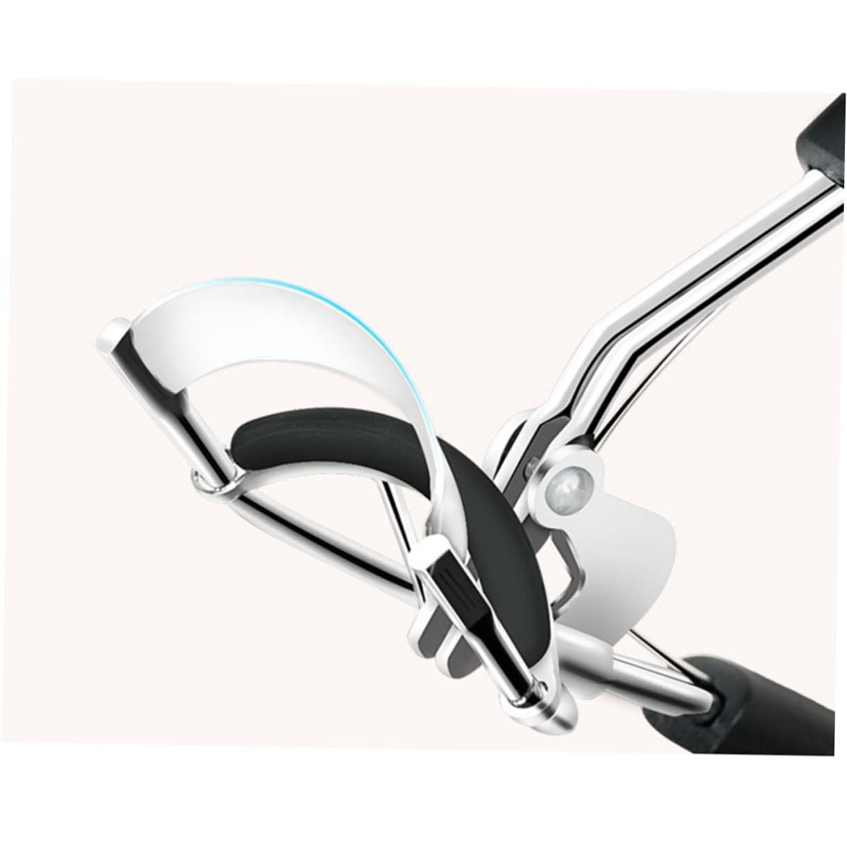SHERCHPRY Makeup Eyelash Curler Portable Eyelash Clip Tool for Durable Black Design for Effortless Curling Essential Eyelash Makeup Accessory No Packaging