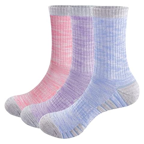 YUEDGE Womens Moisture Wicking Hiking Socks Cover