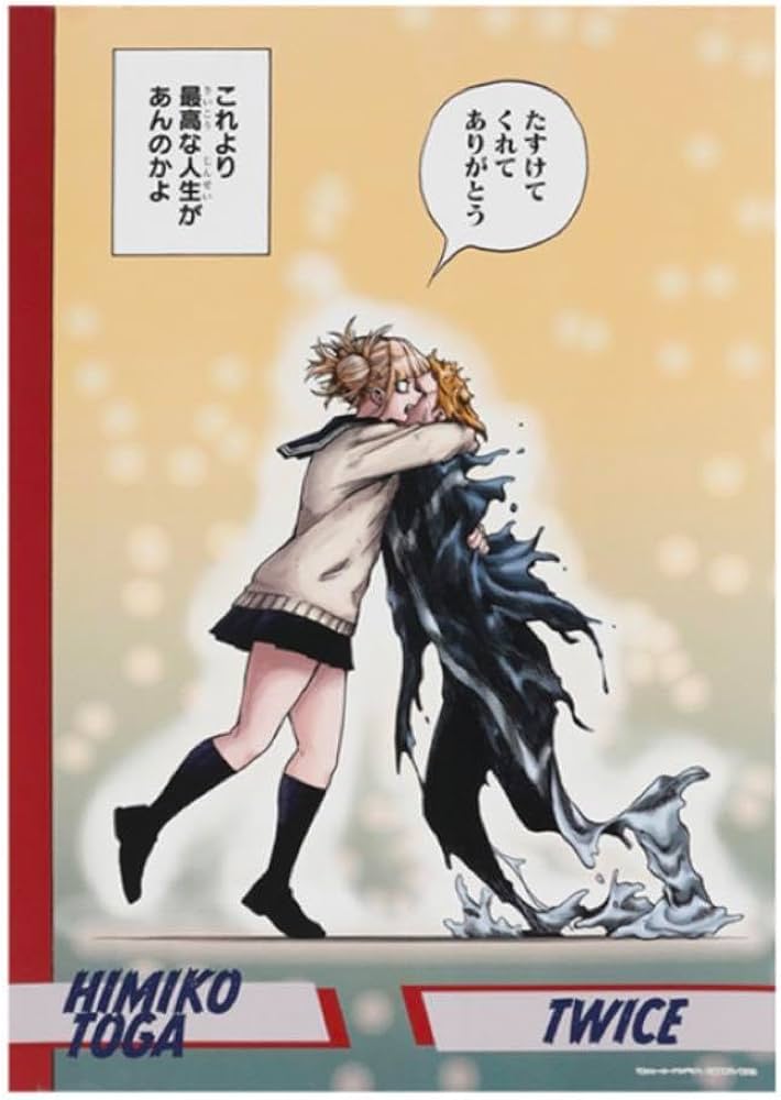 僕のヒーローアカデミア　トガヒミコ　トゥワイス Amazon | ヒロアカ トガヒミコ トゥワイス 名場面ポスター キーリング