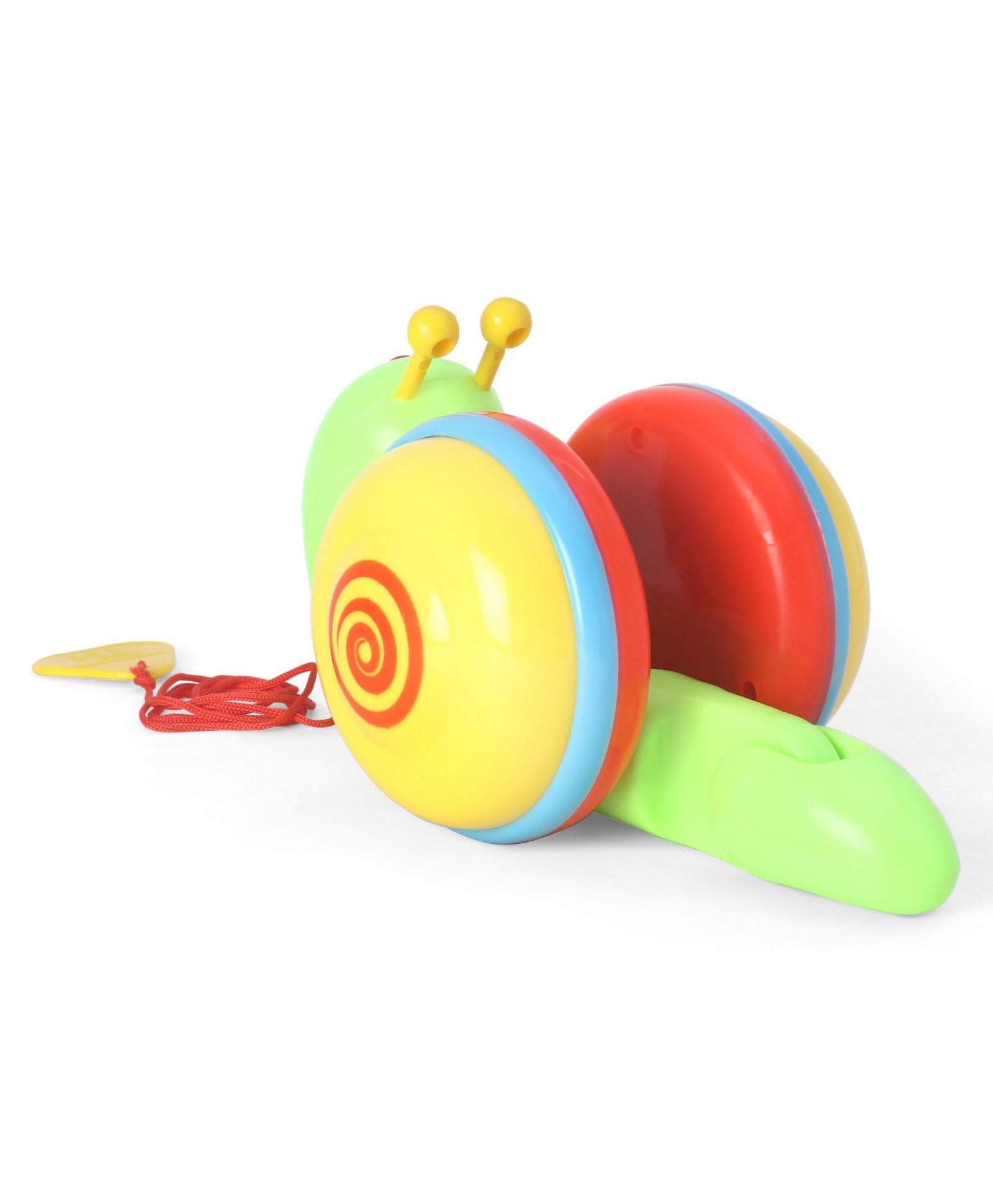 Toys Treasure Pull Along Snail with Wagging Tail for Children/Kids/Toddlers - Image 6 thumbnail