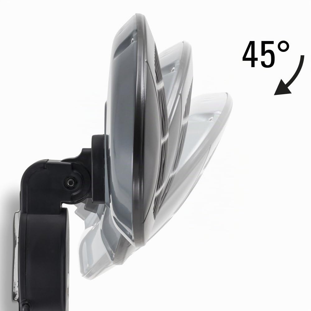 TROTEC Radiador por Infrarrojos IR 2000 S, 2000 W, Protección IP 34, Anti Sobrecalentamiento, Cuarzo | 2000 W, 3 niveles de calor, montaje en pared, trípode opcional, calentador de cuarzo, IP34