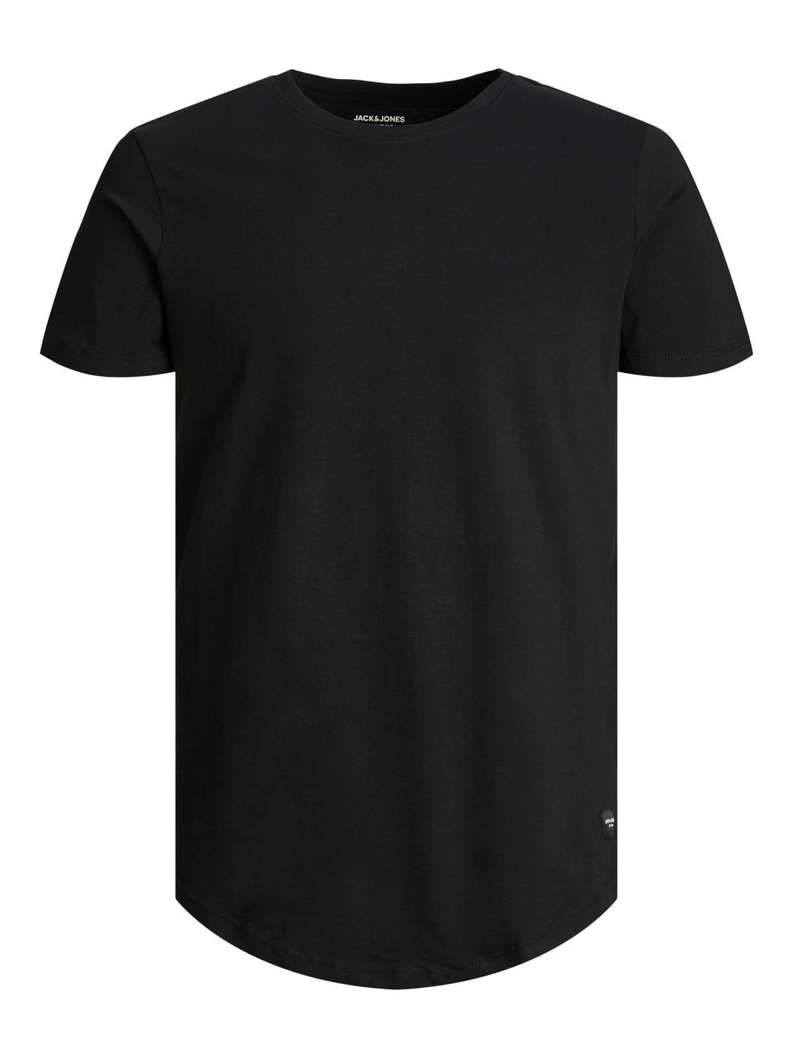 JACK & JONES Mens Jjenoa Tee Crew Neck Noos T-Shirt, Black, XL UK