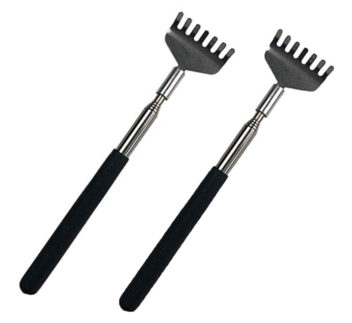 Amazon.co.jp: 孫の手 伸縮自在 携帯 ステンレス製 背中かき棒 バック