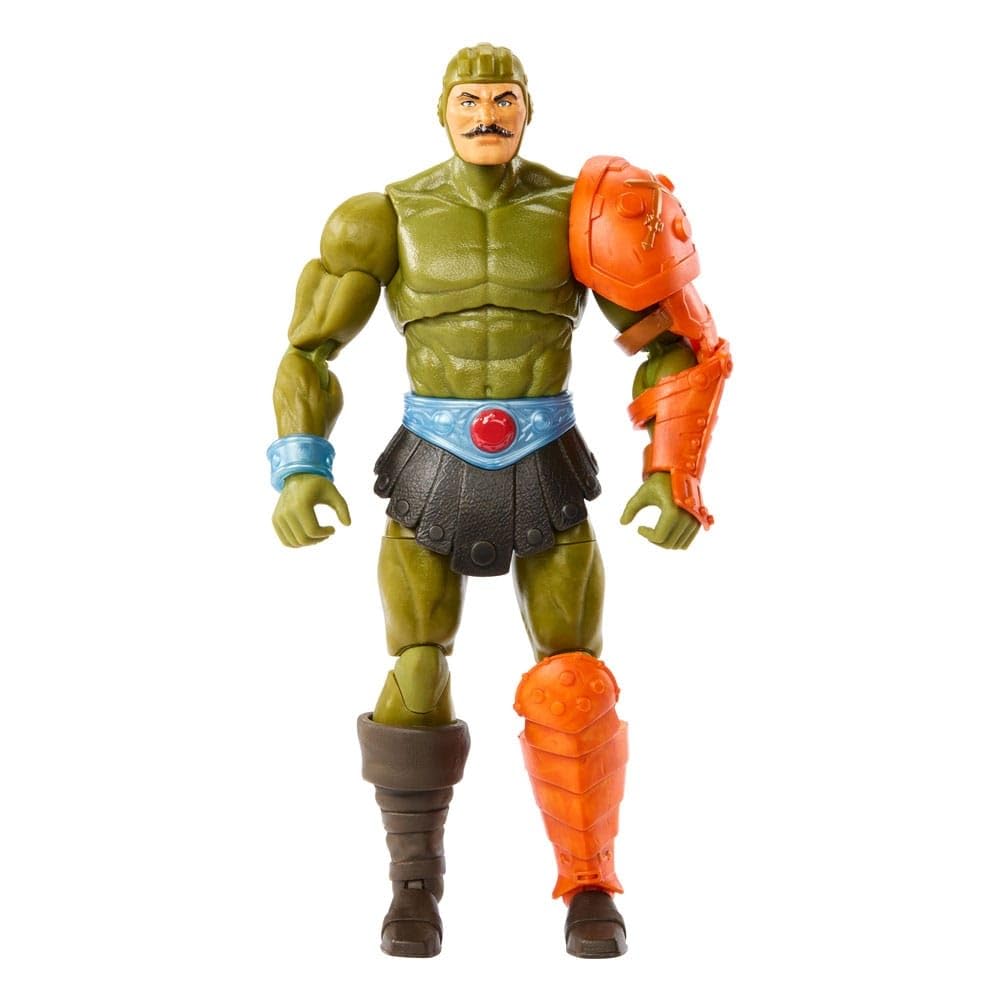 Masters of the UniverseMasterverse New Eternia Man-At-Arms Action Figure, 30 Articulations, Swappable Head, Hands & Mace, MOTU Toy, HYC48