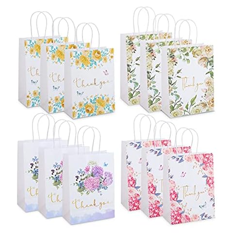 Kesote Sacs Cadeau Fleurs 12 Pcs Cover
