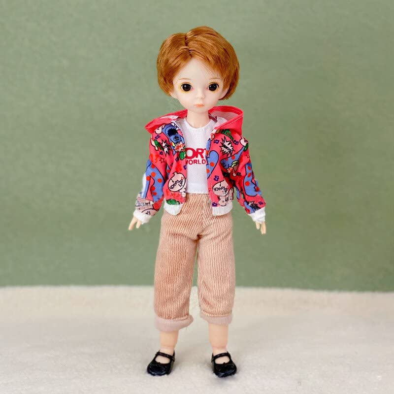 Image of DSR inchBJD Dolls 30CM Smart Boy Doll with Full Set Clothes Shoes Wig Makeup Gift for Girls and Boys (30Cm (Multi Color -Pack of 1))