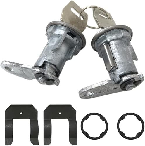 Performance - Juego de 2 llaves para cerradura de puerta, cilindro, para Ford 68, Mustang, Shelby GT-500KR