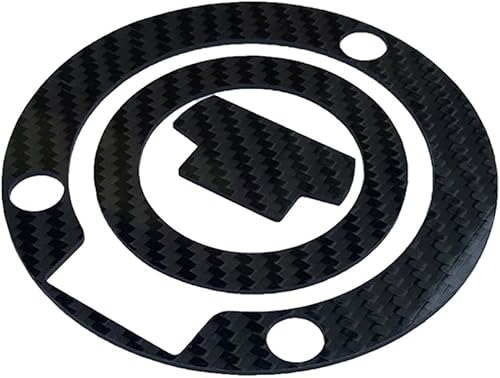 Miniatura 3 de Tapa protectora de fibra de carbono seca para depósito de combustible compatible con Yamaha 00-18 YZF-R1R1MR1S 01-18 YZF-R6 R6S FZ07MT-07 11-13 FZ8