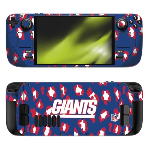 Autocollant Steam Deck OLED peau vinyle New York Giants NFL