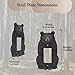 BestGiftEver Sitting Black Bear Single Toggle Light Switch Cover - Decorative Electrical Wall Plate for Cabin Lodge - Country Style Rustic Home Accessories for Wildlife Hunters and Nature Lovers