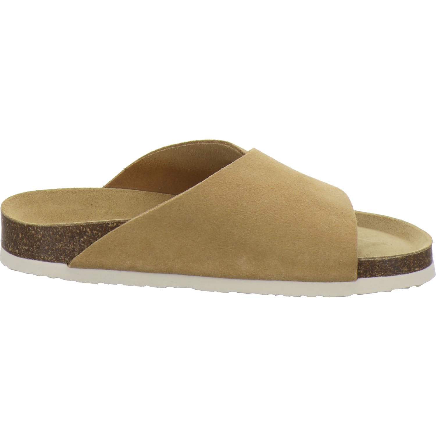 AFS-Schuhe 2150, ciabatte da donna alla moda, in vera pelle, sandali estivi con grande fibbia, realizzati a mano in Germania
